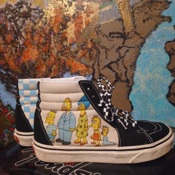 Vans x The Simpsons 1987-2020 Sk8-Hi - Picture 1 of 12